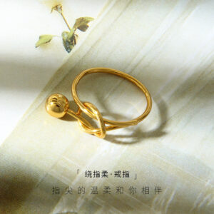 Wholesale Irregular Ring Niche Design Vintage Ring