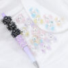 Wholesale Five inted star flower holder angel wings