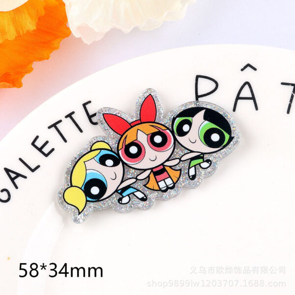 Wholesale Cute Cartoon Flying Little Girl Accessories (Acrylic)