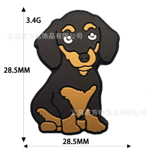 O1CN01qdkilC1QbIhcUzgF5_2214505691994-0-cib Wholesale 10PCS Creative Cartoon Dog Silicone Beads