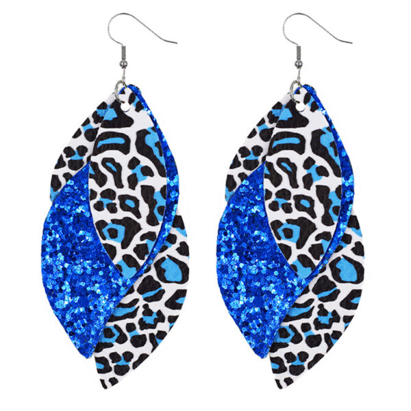 O1CN01qfRi2k2HKxwIm2SZ6_3294559133-0-cib Wholesale S-Shaped Leather Earrings Leopard Print Earrings Sequin Ear Pendants