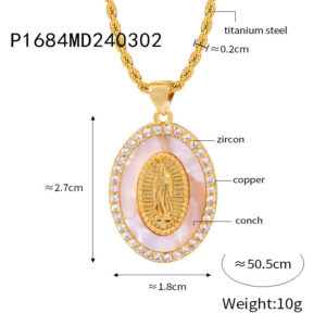 P1684-Gold Necklace