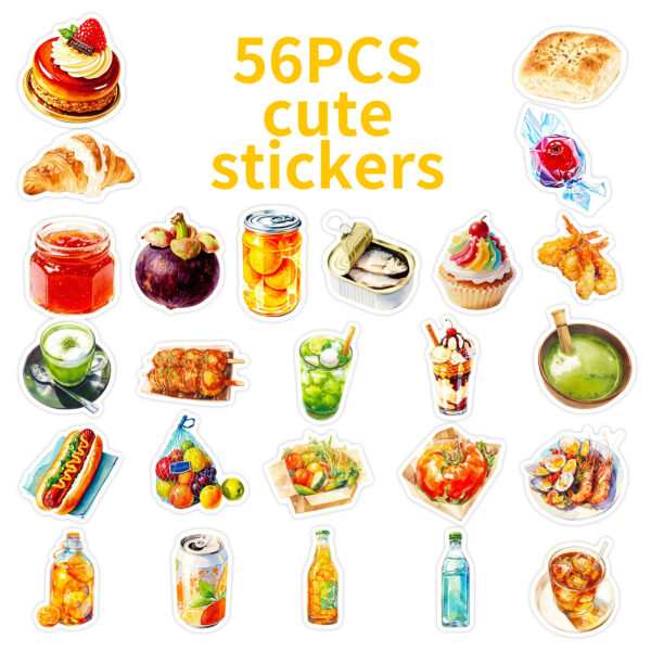 O1CN01ql4yUe22fq9aOGTKH_2217640457148-0-cib Wholesale Realistic Delicious Food Waterproof Vinyl Stickers