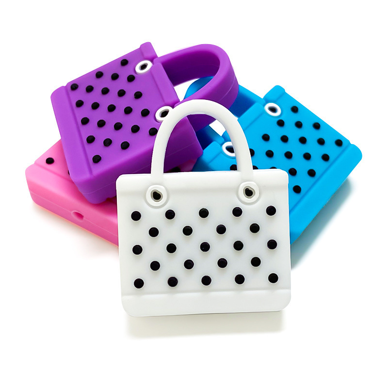 Wholesale Artificial Beach Bag Small Pendant DIY Focal Beads