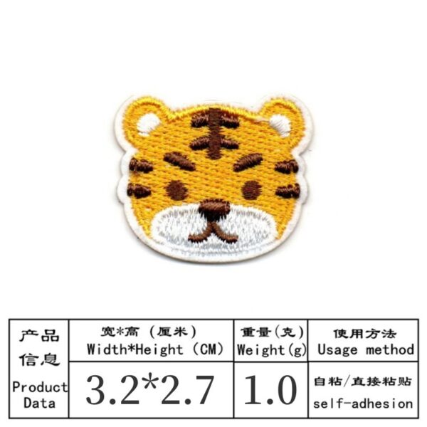 Wholesale Cartoon Animal Flower Embroidery DIY Patches