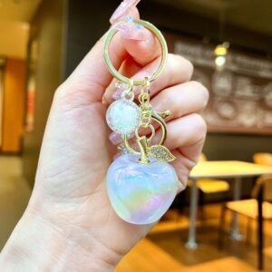 Gold Hardware [White] Electroplated Apple / Quantity 1 is 1