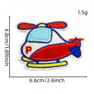 Cartoon car fabric patch #5