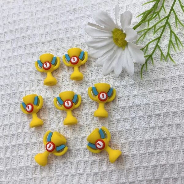 O1CN01qshmTr2FO3hooe5Lx_2216349148869-0-cib Wholesale 10pcs 3D Stereoscopic Trophy Silicone Beads