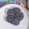Wholesale Korean-Style Scrunchie with Three-Dimensional Flower Design for Children, Cotton-Filled Bun Hair Tie, Cute Hair Accessory