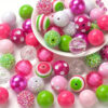 O1CN01qtos9C1RHRAaNbvlP_2216641112086-0-cib Wholesale green, pink, and three-color striped Acrylic Beads