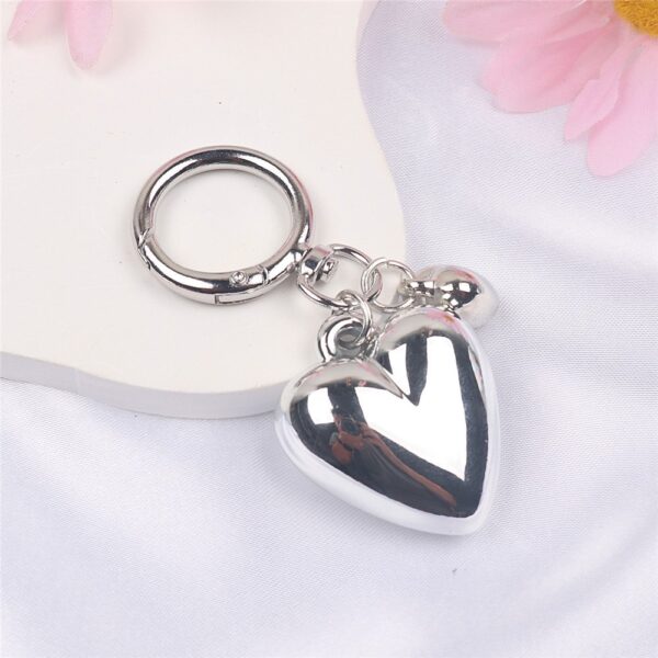 Wholesale Candy-Colored Heart KeychainMobile Phone Chain