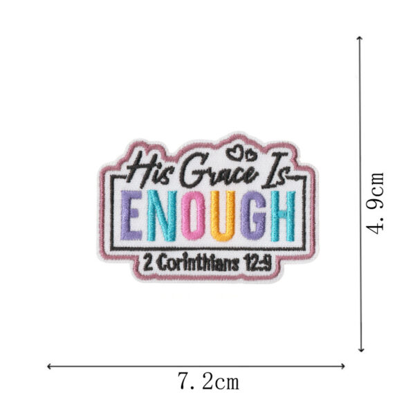Wholesale Bible Cloth Embroidery Patches