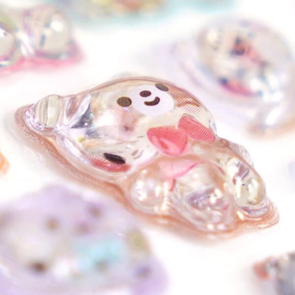 Wholesale Cartoon Fun Decoration Cute Relief 3D Stickers