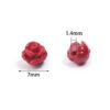 O1CN01r4VWo52HlXHY42ueA_2206784719191-0-cib Wholesale 30ps Colorful Lacquer Carving wder Pressed Stereo Beads