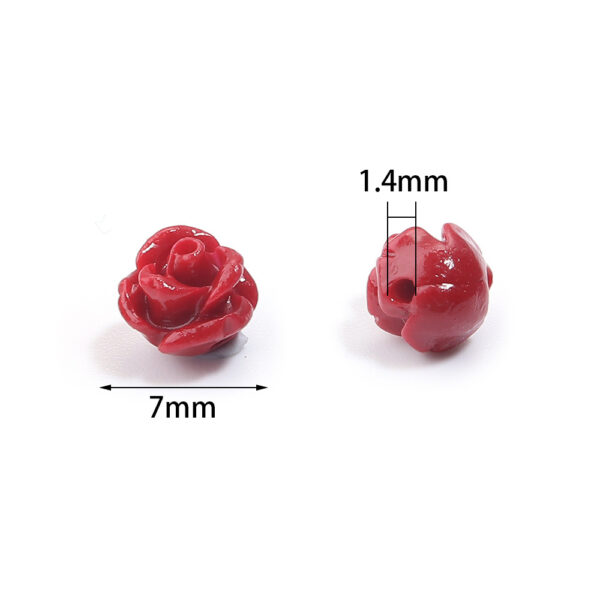 O1CN01r4VWo52HlXHY42ueA_2206784719191-0-cib Wholesale 30ps Colorful Lacquer Carving wder Pressed Stereo Beads