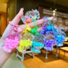 Wholesale Macaron Candy Pendant Luminous Sand Keychain