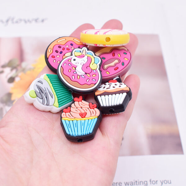 O1CN01r5D5Sp1JnTvrBV2Le_2208478381073-0-cib Wholesale Random 100pcs Food Creative Ballpoint Pen Accessories Beads