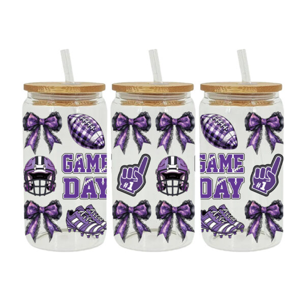 Wholesale Uv Transfer Sticker Glass Cup Crystal Label Crystal Sticker Cross-Border Exclusive for 16oz Glass Cup Special Sticker 23Cmx11Cm