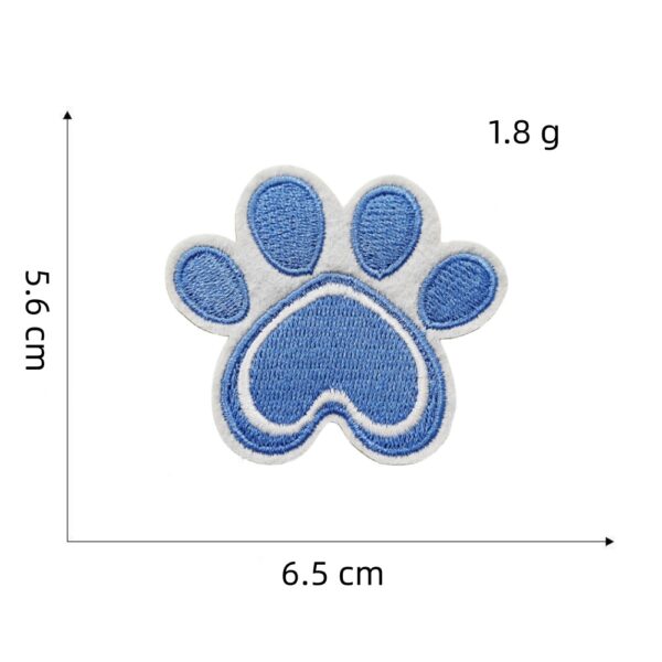 Wholesale Blue series cartoon embroidery DIY Patches