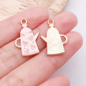 1 pink dripping love kettle 22x15x1mm-1.75g-25219