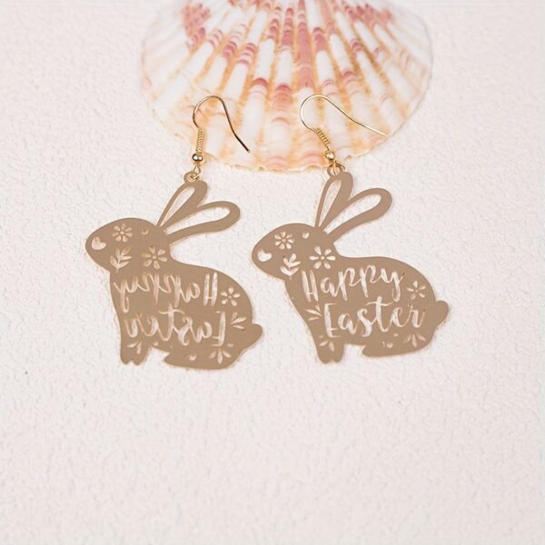 Wholesale Easter Egg Rabbit Earrings