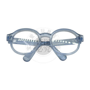 Small labu blue 6.5cm lens glasses
