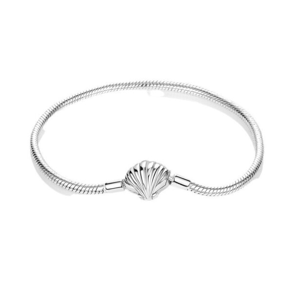 Wholesale Sea Star Shell Sea Turtle Silver Plated Bracelet