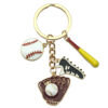 Wholesale Sports Wind Oil Dropping Baseball Sneakers Gloves Keychain