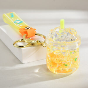 Iceberg [lemon yellow] / Keychain + luminous oil bottle