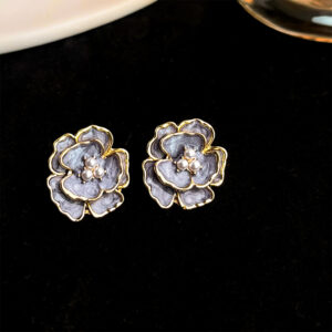 Purple gardenia-silver needle