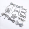 Wholesale Hot melt adhesive bow tie for rhinestones DIY Patches