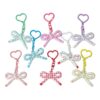 Wholesale Cute Double-Sided Printed Cut Out Bow Keychain