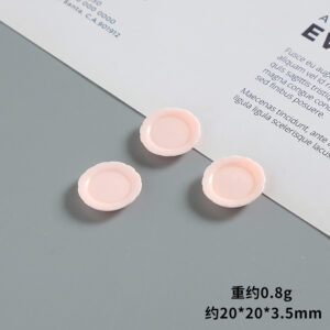 pink plate
