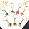 Wholesale graduation bachelor cap key chain examination