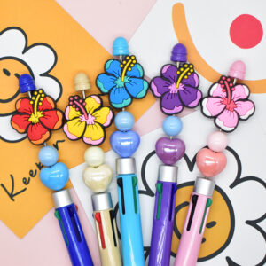 Wholesale Random 100pcs Flower Bead Series DIY Focal Beads