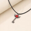 Wholesale Key Necklace Cat Pendant Accessories Necklace