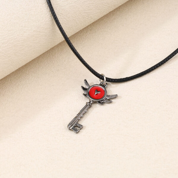 Wholesale Key Necklace Cat Pendant Accessories Necklace