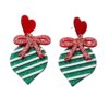 Wholesale Love Bow Valentine's Day Acrylic Earrings