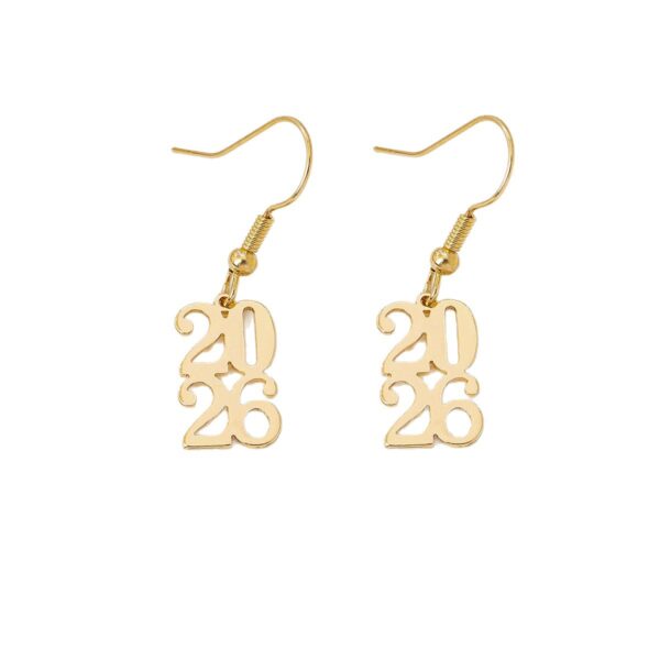 Wholesale Number Earrings