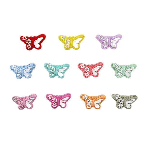 O1CN01rWqpWp1mY1KHZUcwy_2001174965-0-cib Wholesale 10PCS Cartoon Butterfly Silicone Beads