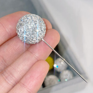 2cm half hole white ball density drill