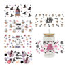 Wholesale UV C stickers crystal pattern 23 cmX11cm in stock