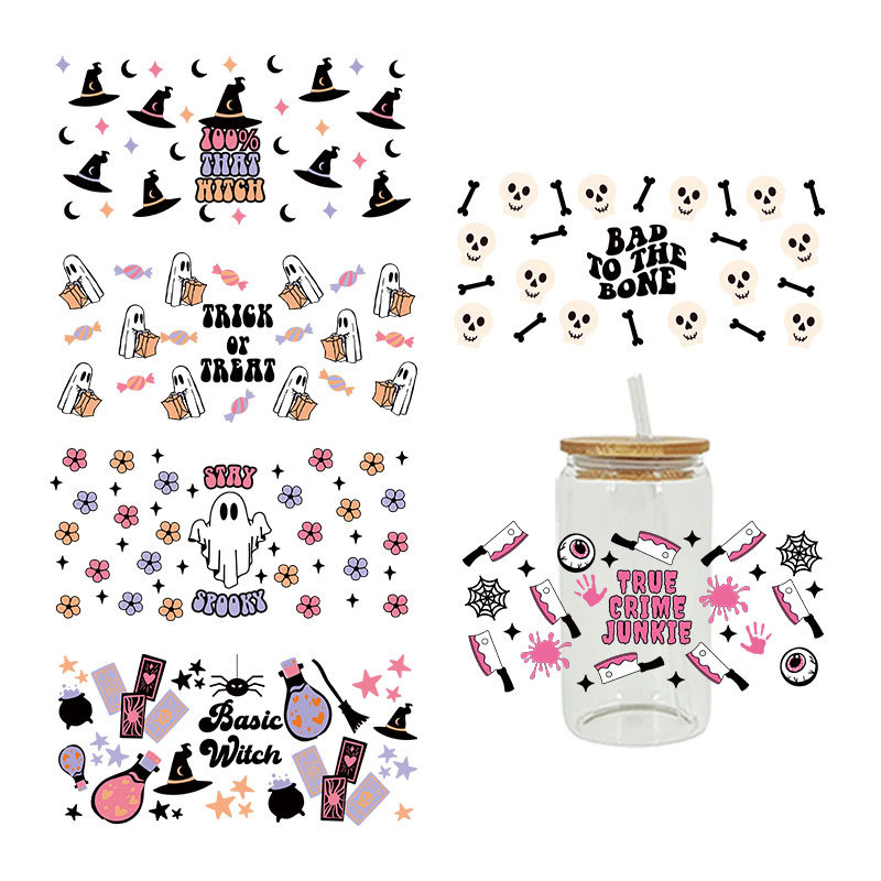 Wholesale New UV C stickers crystal logo pattern 23 cmX11cm in stock