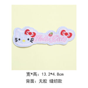Kt hello kitty-------No glue required for sewing