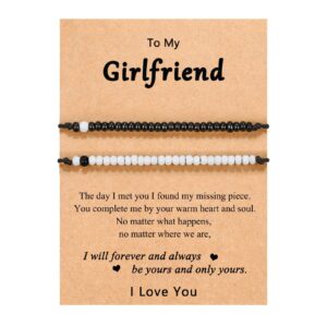 Black and white beads suit + Grilfriend cards