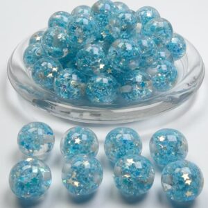 D5 / 16mm resin built-in five-pointed star ball
