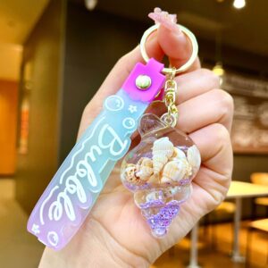 Gradient rope [purple] small seashell + seashell / Quantity 1 is 1