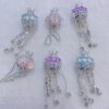Wholesale 10pcs colored crown tassel diamond beads