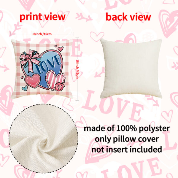 O1CN01rjp8672BnTJv4FrG5_4183138383-0-cib Wholesale Love Heart Cover Pink Set Cover Versatile Valentine's Day Pillow