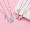O1CN01rl3Ute1RorxY39EKU_2204819392159-0-cib Wholesale butterfly necklace cartoon children BFF good friend necklace